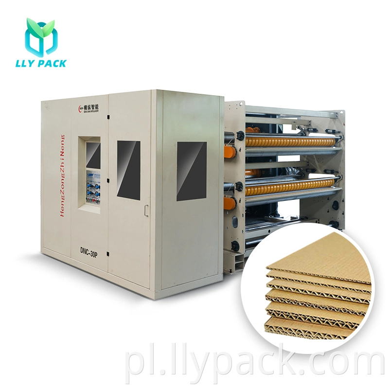 3 5 7 Ply Corrugated Cardboard Packing Machine